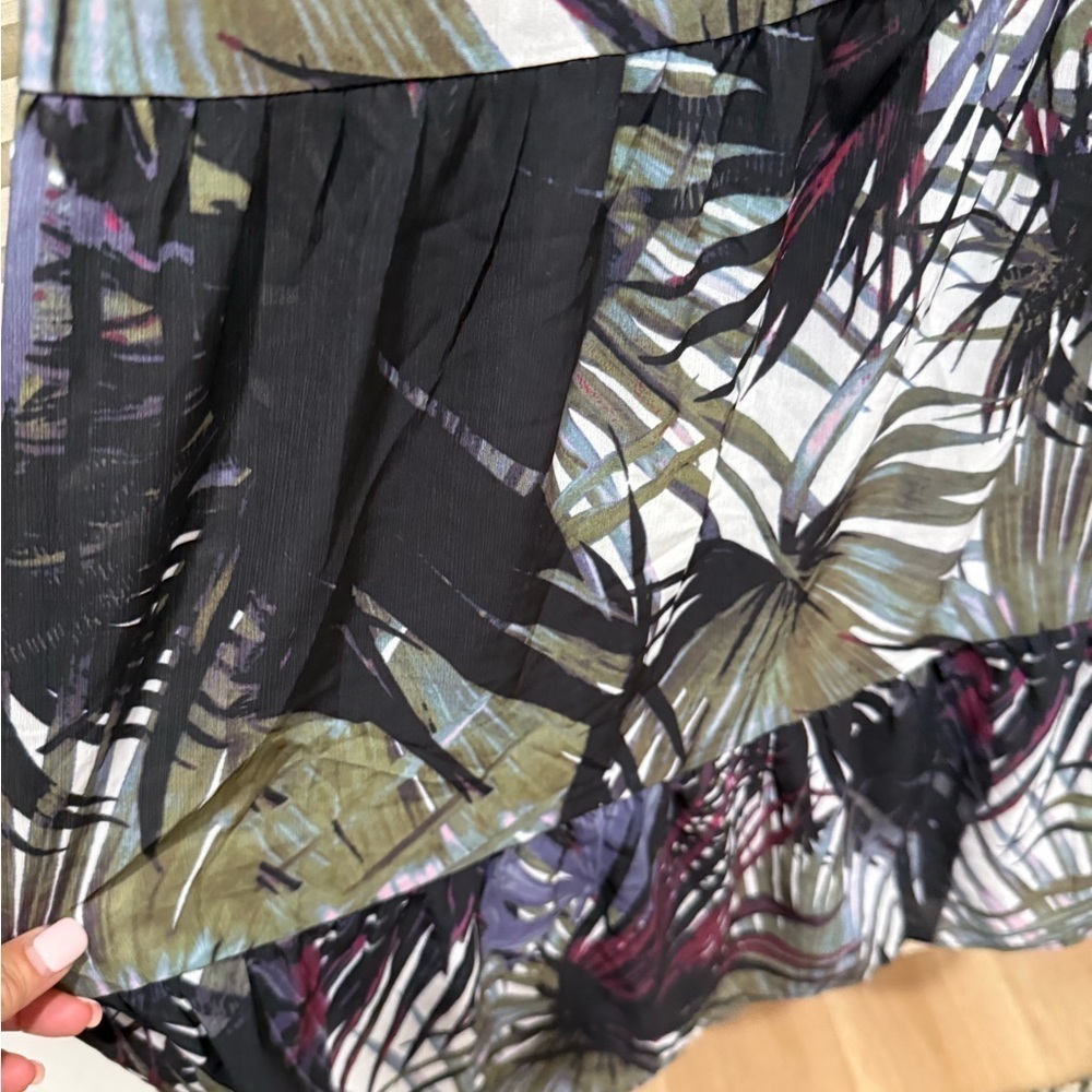 Topical Multicolor Maxi Swim Coverup - Picture 6 of 7